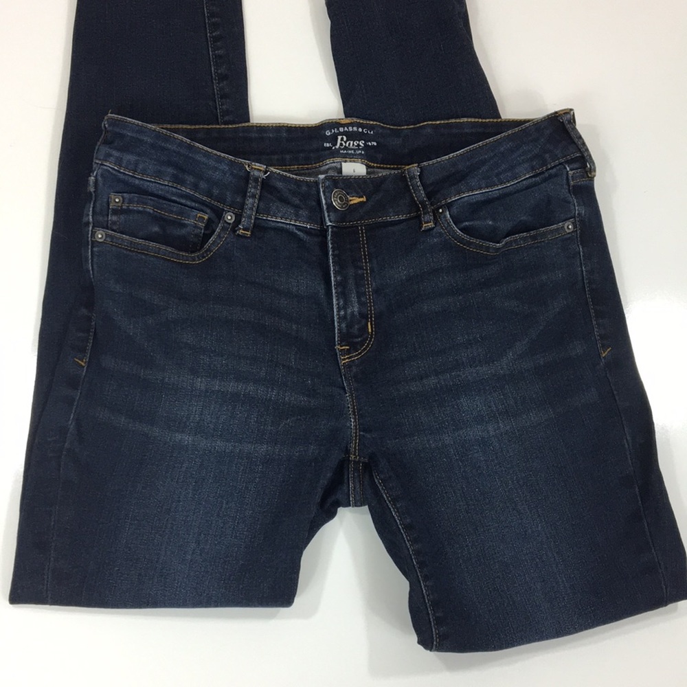 G.H. Bass & Co Skinny Jeans Sz 6 Dark Wash